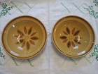 International Stone Ware Japan S-184 Bahama Brown Cereal soup Bowl Lot Of 2 Mint