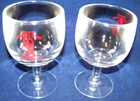 Vintage Advertising Beer Systems  Goblets Pedestal Beer Glass  Classic