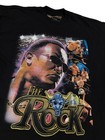 Vintage Wwe Wwf Sage Garments The Rock Dwayne Johnson T Shirt Sz Xl Aop Retro