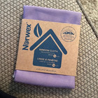 Norwex Cloth Set 2 Pack - Purple Window Cloth   Gray Envirocloth New