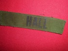 Us Army Green Od Print Pocket Patch Hall Subdued Name Tape