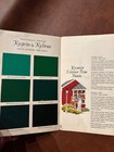 Vintage Color Advertisement Kyanize Color Paints Boston- Color Samples Booklet