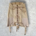Antique Edwardian Victorian Corset Garters Lace Up Spiriella Co  Meadville Pa