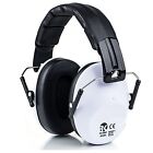 Shooting Firing Gun Range Noise Reduction Ear Muffs Hearing Protection White