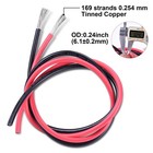 8 Gauge Wire 8 Awg Tinned Copper Wire  2 Conductor Insulated Cable For Solar    