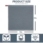 6 Pack Cotton Kitchen Towels And Dishcloths Set  Super Soft Absorbent Quick