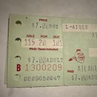 Atlanta Braves Vs Chicago Cubs 1966 Ticket Stub Aisle 115 Row 20 Atlanta-fulton   