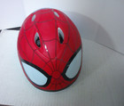 Toddler Child s Spider-man Bicycle Safety Helmet W  Back Reflectors   Chin Strap