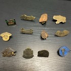Lot Of 12 Vintage Harley-davidson Motorcycle Lapel Pins Daytona