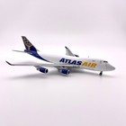 Gemini Jets 1 400 Atlas Air Boeing 747-400f Interactive Series Die-cast Model