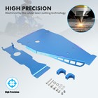 Nicecnc Swing Arm Skid Plate Guard Full Chassis Glide For Yamaha Yfz450x Yfz450r