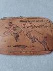 Strong Butter Seved At Jamestown New York Humor Antique Leather Postcard Rare 