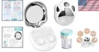 Travel-friendly Contact Lens Kit With Durable Cleaner   Elegant Design - Silver2
