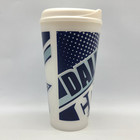        Vintage Dallas Cowboys Nfl Football Thermo-serv Plastic Cup Mug Tumbler
