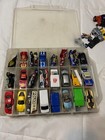 Huge 55   Hot Wheels   Matchbox Cars Lot     Mixed Cars  Trucks Double Sided Case
