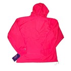 Nwt Champion Anorak Jacket Womens Pink Neon Windbreaker Hooded Half Zip