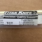 Titan Tct Planer Blades 6-1 16    X 3 4    X 1 8    Knife Set Of 3 Sbc6-1 1675125