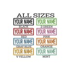 Custom Name Tag Personalized Embroidered Applique Patch Bikers  Uniforms Veteran