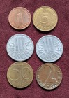 Germany Lot Of 6 Coins 1935-1991  Actual Coins In Photos 
