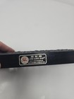 Vintage Chinese Lotus Flower Brand Abacus 13 Rod  91 Beads  Black Painted Wood