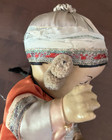 1940s Chinese Composition 10  Baby Doll Ming Ming Silk Asian Collectible Posable