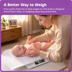 Greater Goods Baby Scale Smart Bluetooth Digital Infant Scale 66lb Capacity