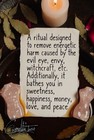Ba  o Sagrado - Protection  Love  Money And Peace Spell By Carmelita Tarot