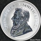 2017 South Africa 50th Anniversary Krugerrand 1 Oz  999 Fine Silver Bu Coin