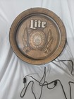 Vintage Miller Lite    a Fine Pilsner Beer    Light-up Barrel Sign - Works