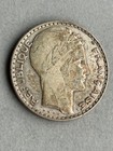 1933 France 20 Francs Coin Silver Turin Marianne French Third Republic
