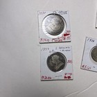 Antique Great Britain Silver Coins - 1858 - 1942 Multiple Denominations Lot Of 9