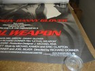 Lethal Weapon  1987  Original Movie Poster  -  Rolled