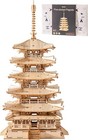 Rolife Diy Five-storied Pagoda 3d Wooden Puzzle Game Diy Assembly Toy Adult Gift