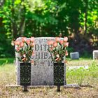 Grave Vase Cemetery Vases Memorial Flower Holder Headstone Vase Cemetery Vase   