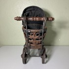 Vintage Wicker Baby Doll Carriage Buggy Antique Stroller Home Decor Planter