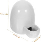 Ceramic Drinking Fountain For Pet Rabbit Automatic Feeder Bowl Water Dispenser S