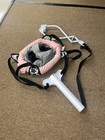 Evenflo Exersaucer Doorway Jumper Baby Bouncer Pink White Seat Used Clean