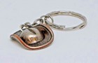 Coin Cowboy Hat Keychain   Us State Quarter You Pick The State Coin Rings Too