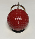 Ping Eye Karsten Maroon yellow Mustard Keychain Golf Ball Arizona State Logo