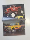 Samson 1 Monster Truck Poster  1985 Pinup Magazine Page   Shazam Puller Power