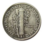 ---1921 Mercury Dime Winged Liberty Head Dime Low Yields---