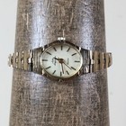 Vintage Jules J  rgensen Women 4686 Dress Gold  Tone Oval Quartz Watch 5 3 4 