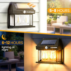 Led Solar Power Wall Light Outdoor Garden Dusk To Dawn Motion Sensor Solar Lamp