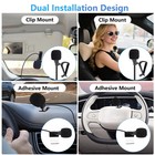 Car Stereo Microphone 3 5mm Universal External Handsfree Mic Compatible With