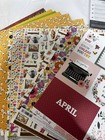 Stampin    Up Year Of Flowers Stamp Set   Dies Bundle 165367 165374   Paper