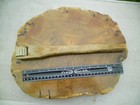 Antique 1800s American Folk Art Hand Carved  Farm Tool Wooden Pie Crust Crimper