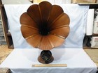 Exceptional 1924 Amplion Ar19 Wooden Petal    dragon    Horn Speaker- Radioorphanage