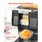 Uimoso Snowflake Ice Maker 44lbs 24h Shaved Ice Slush Machine For Home Party Use