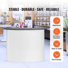 Uimoso Trade Show Display Podium Table Counter Stand 51 18x18 31x37 4  Foldable