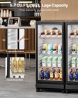 Commercial Merchandiser Refrigerator 5 7 Cu ft Glass Door Beverage Drink Cooler